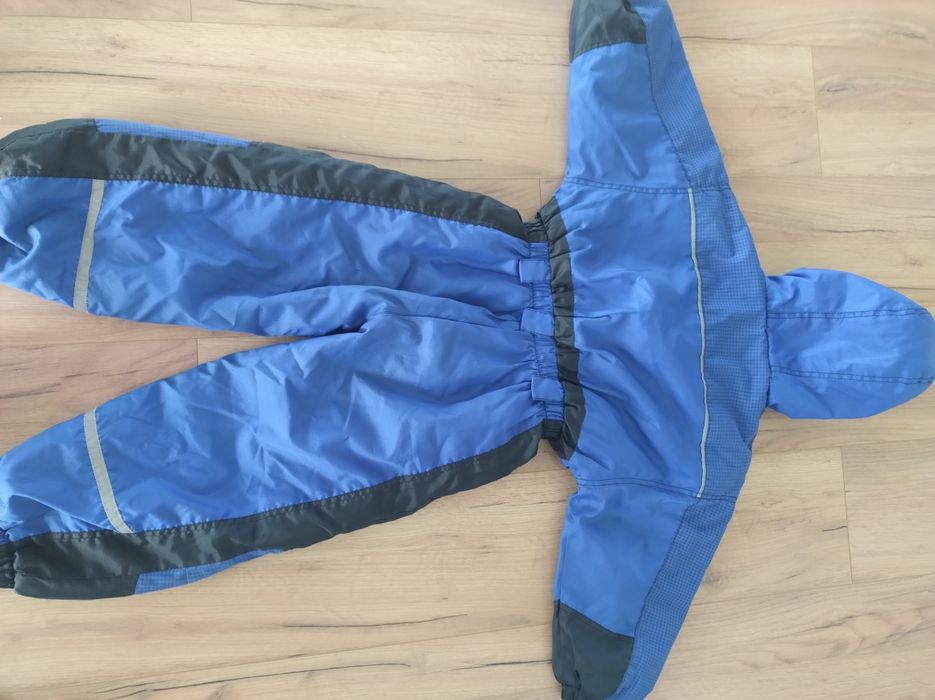 Niebieski kombinezon 116 jesienny zimowy