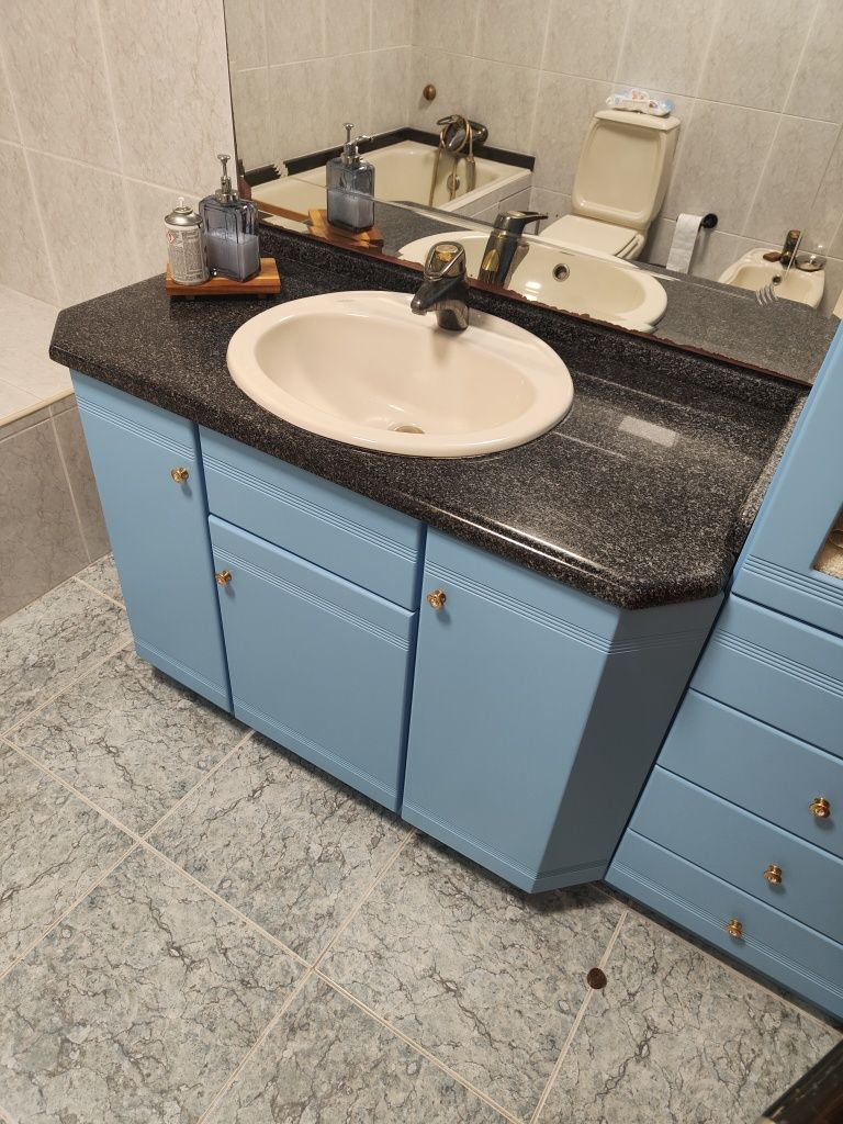 Móvel wc completo todo lacado
