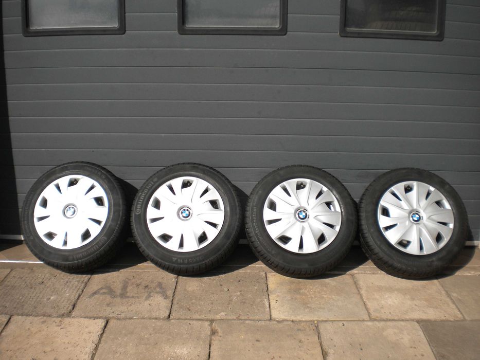 ! Koła zimowe stalowe 16 5x112 BMW 2 F22 F23 F45 F46 z czujnikami TPMS