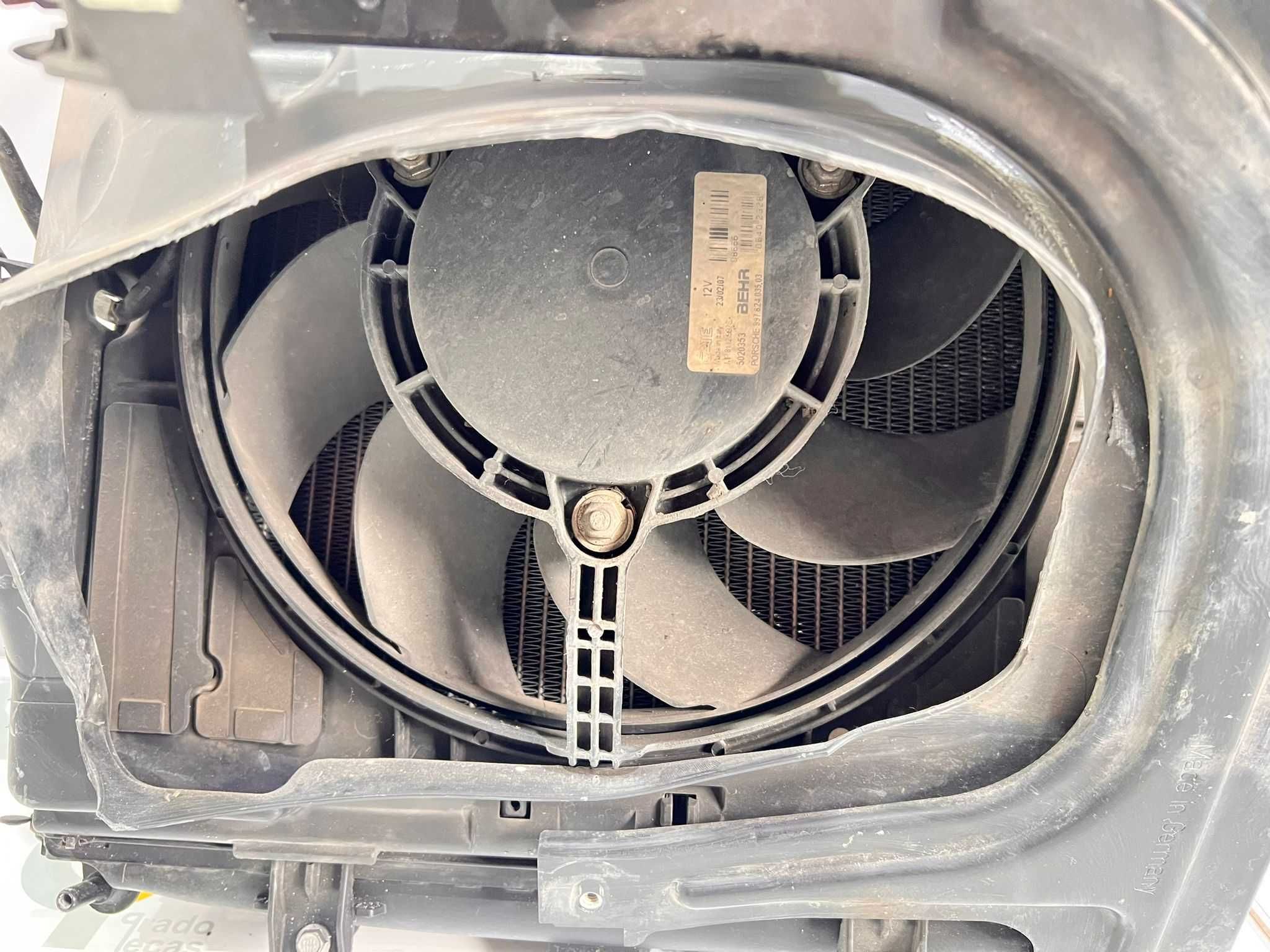 Radiador água, ac, termoventilador porsche 911 997