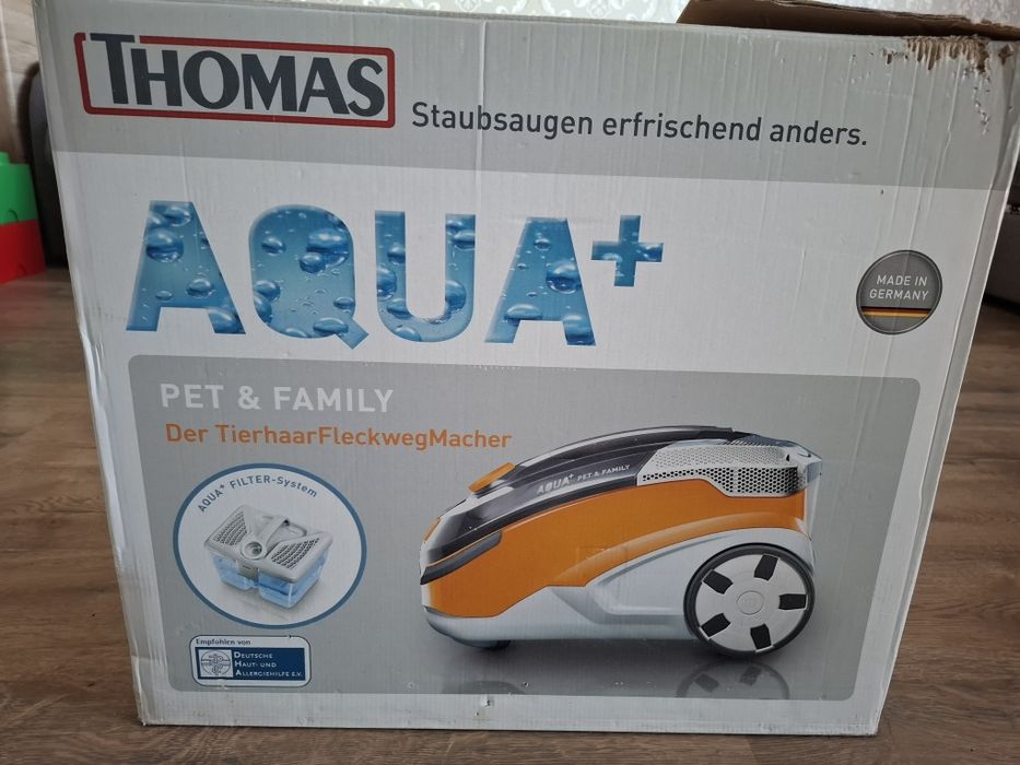 odkurzacz Thomas Aqua+ Pet & Family Plus stan bardzo dobry
