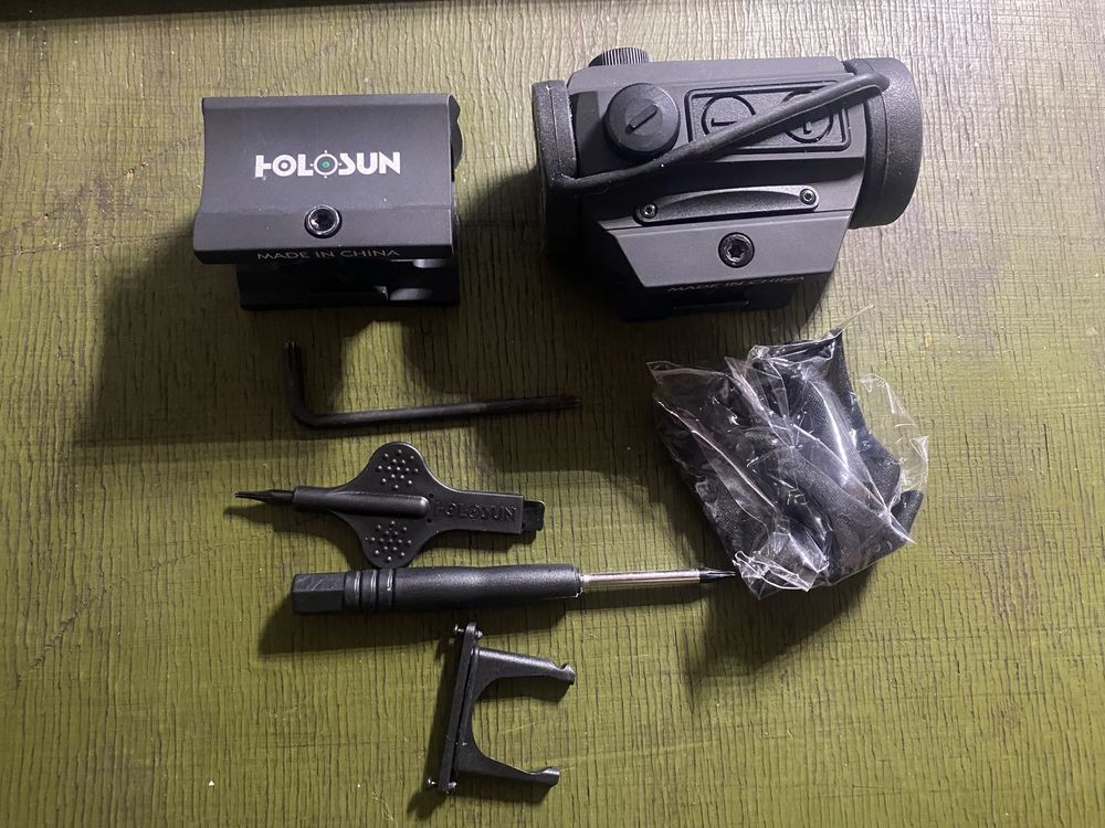 Приціл коліматорний HOLOSUN MICRO ELITE HE403C-GR