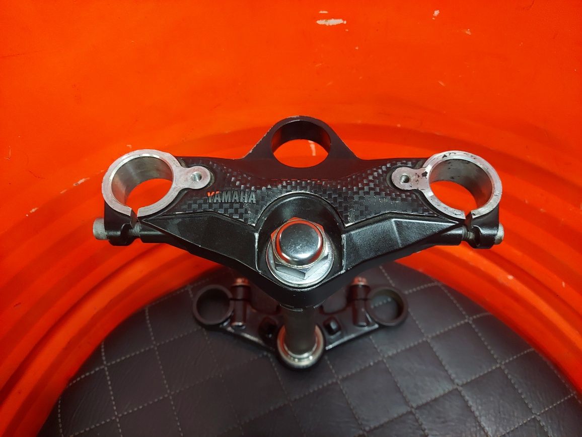 Półki Yamaha YZF R125 komplet półek półka górna dolna lag zawieszenia