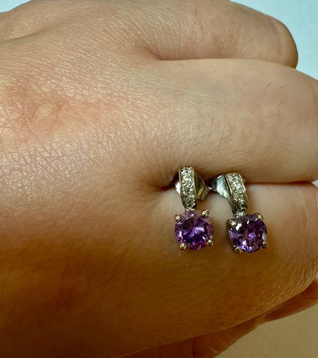 Украшения винтажные серебро  с позолотой