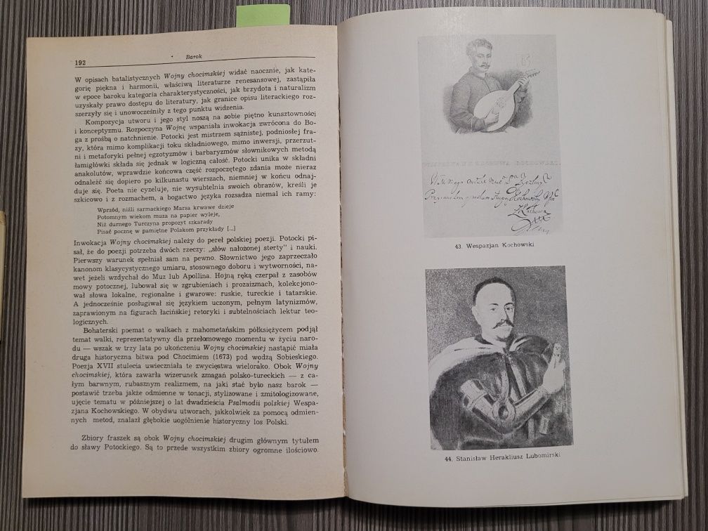 3506. "Literatura polska od średniowiecza do oświecenia" Z. Libera