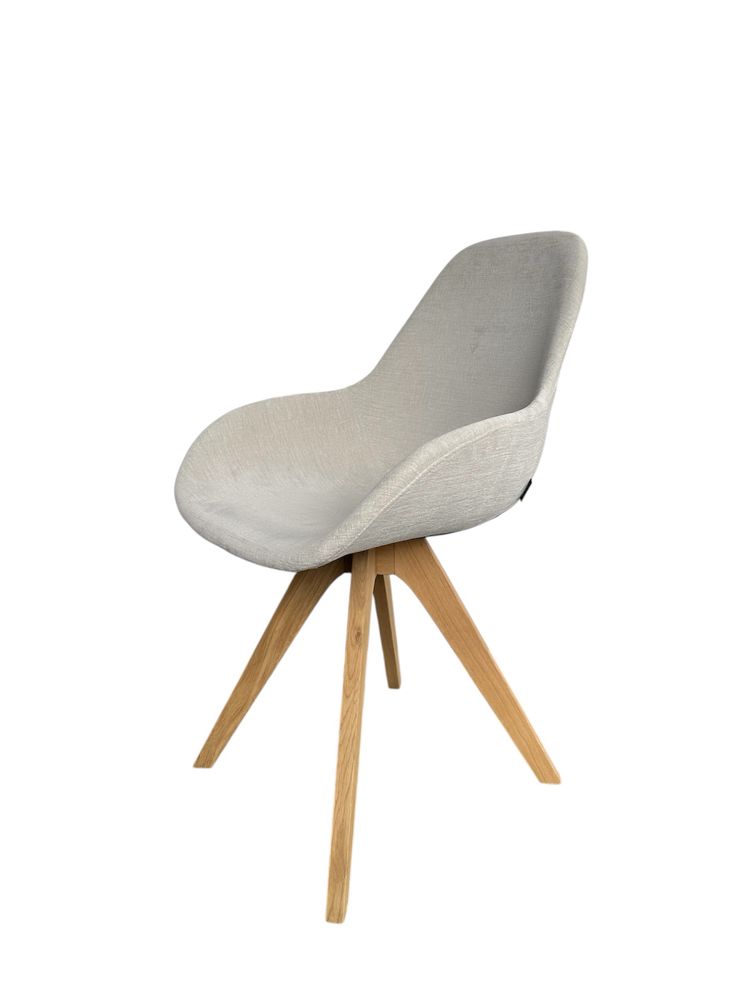 Krzesło solidne dębowe Mariel Claudie design wyprzedaż -80%