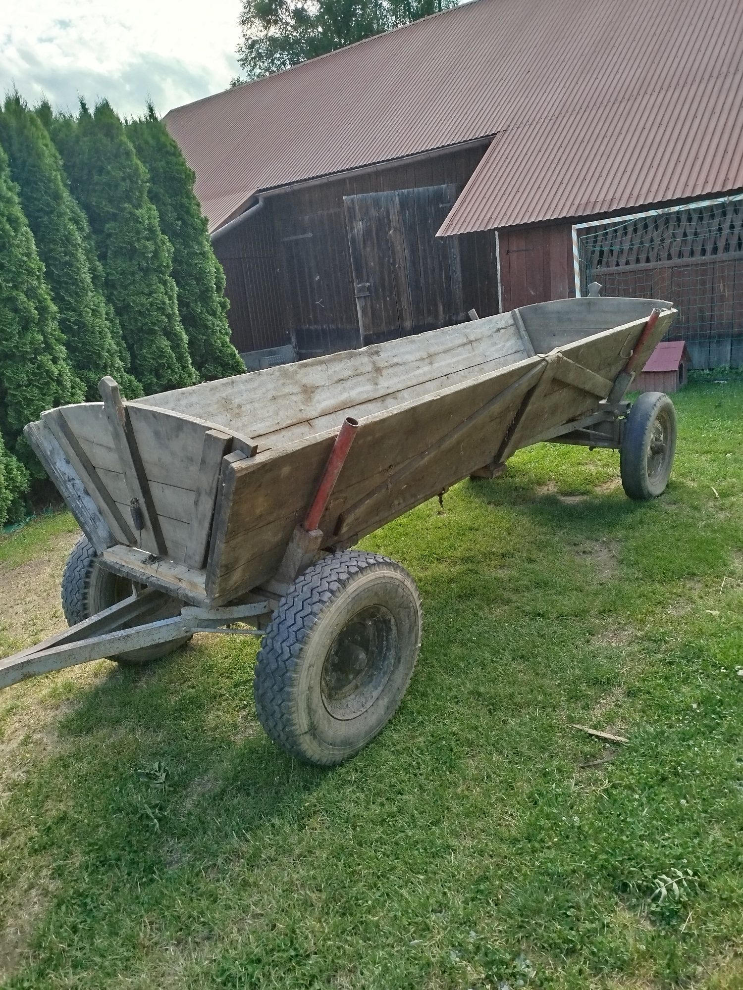 Wóz do traktora..