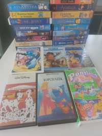 23 kasety VHS Bajki Disney lata90