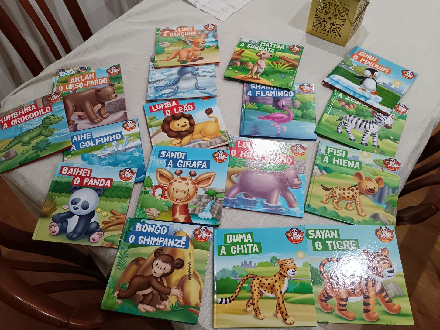 Livros infantis" os meus animais do zoo"