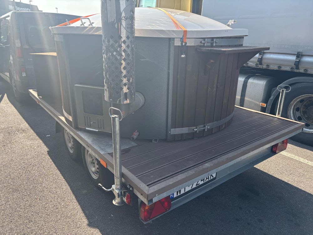 Wynajem Mobilna ruska bania / balia / jacuzzi Janów Lubelski Kraśnik