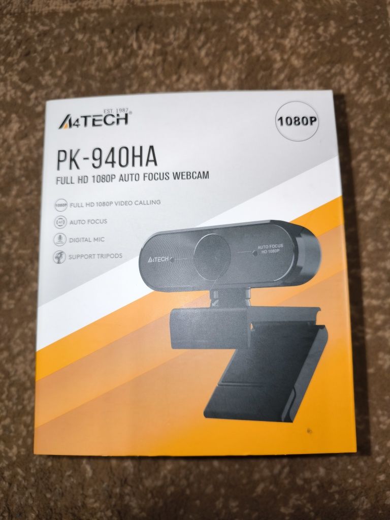 Web-камера A4tech PK-940HA Black