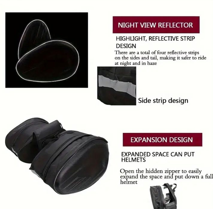 Кофри бічні на мотоцикл