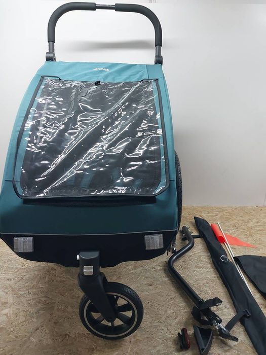 Hauck Dryk Duo Przyczepka Rowerowa Wózek Spacerowy