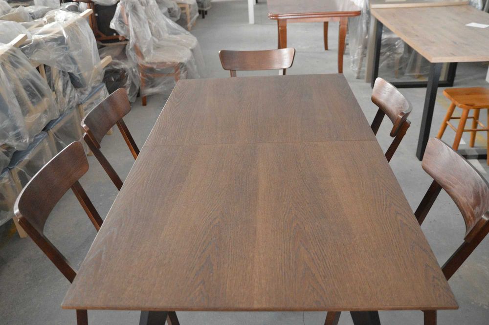NOWY STÓŁ od 160 cm do 240 cm + 6 krzeseł -> WYPRZEDAŻ Producent