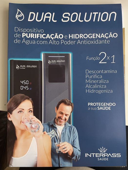 Maquina de Água Purificada e Hidrogenada