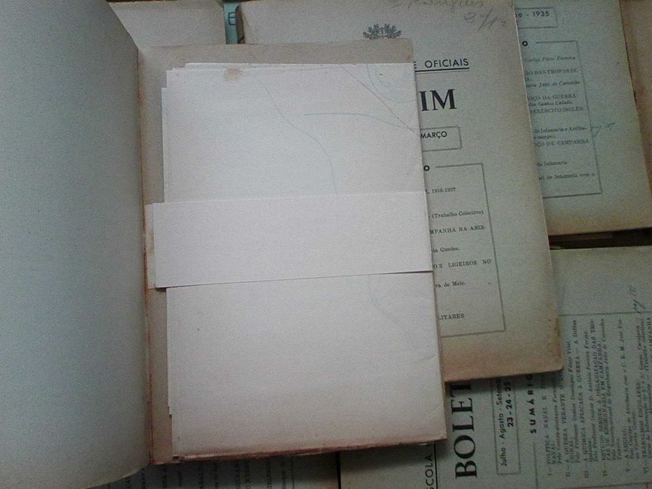Boletim Escola Central Oficiais - Conjunto 25 volumes