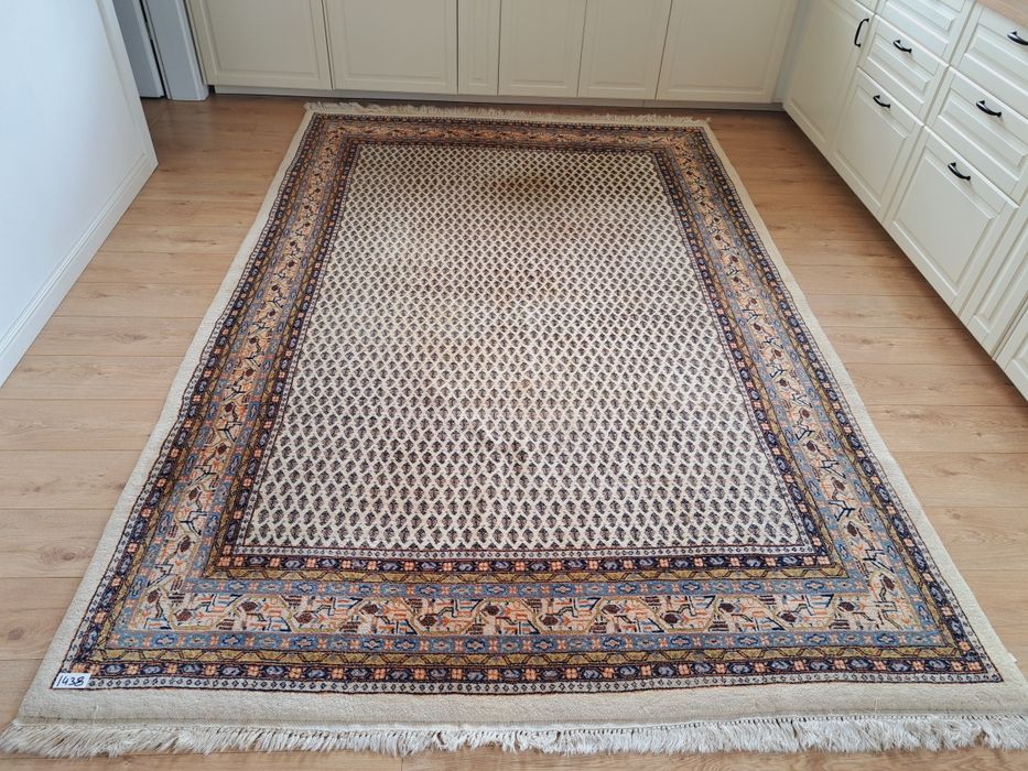 Przepiękny salonowy Indyjski recznie tkany dywan Mir 210x310cm nr 1438