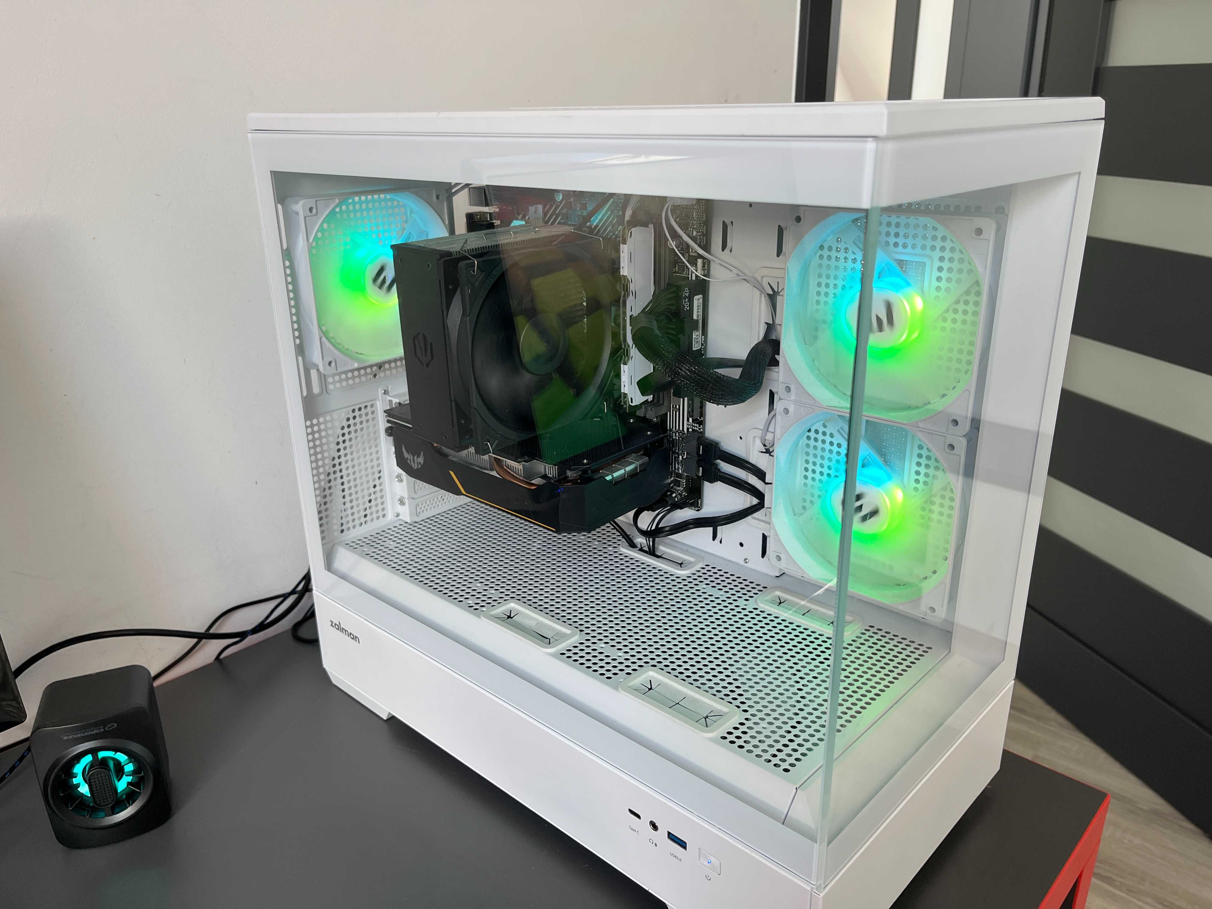 Komputer Gamingowy Gracz i5 11th 32GB DDR4 SSD 1,5 TB GTX 1650 Monitor