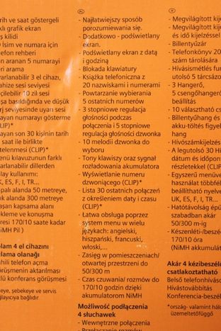 Telefon Bezprzewodowy Simens Gigaset A140