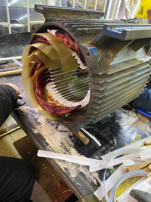 Перемотка великих двигунів 220V,380V.Майстерня,Дніпро