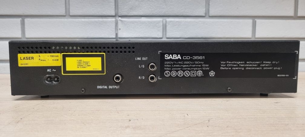 Odtwarzacz cd player SABA