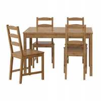 Zestaw stół i krzesła ikea sosna