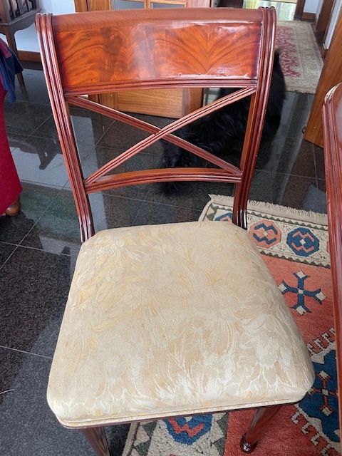 Mesa sala de jantar raiz mogno