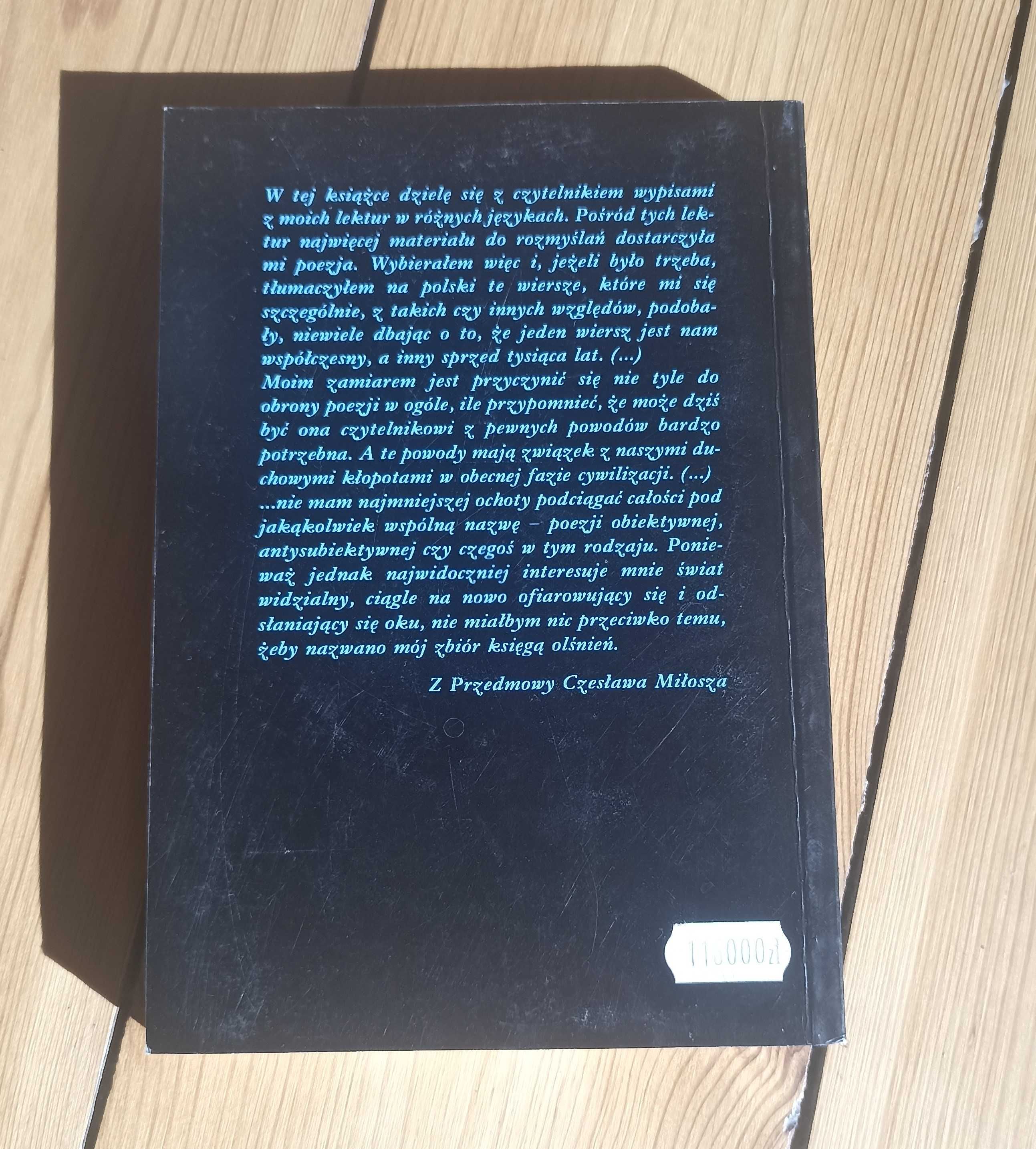 Czesław Miłosz - Wypisy z ksiąg użytecznych - antologia