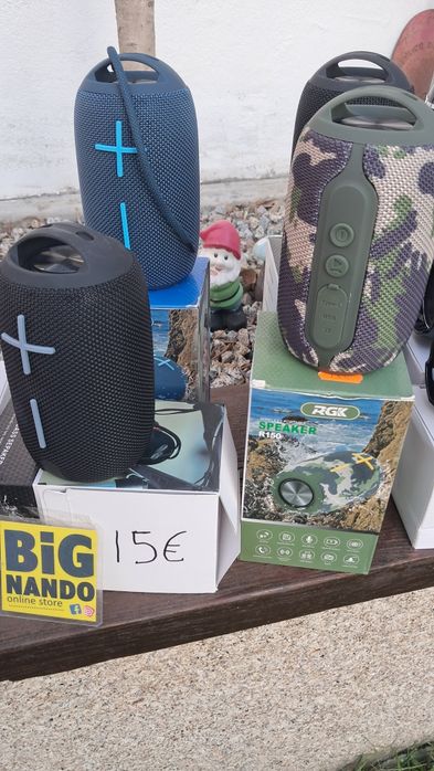Coluna Portátil Bluetooth desde 5€, varios modelos