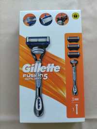 Gillette Fusion 5 Sport - rączka + 3 wkłady/nożyki. Nowe, oryginalne.