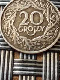 Sprzedam monete 20 groszy 1923