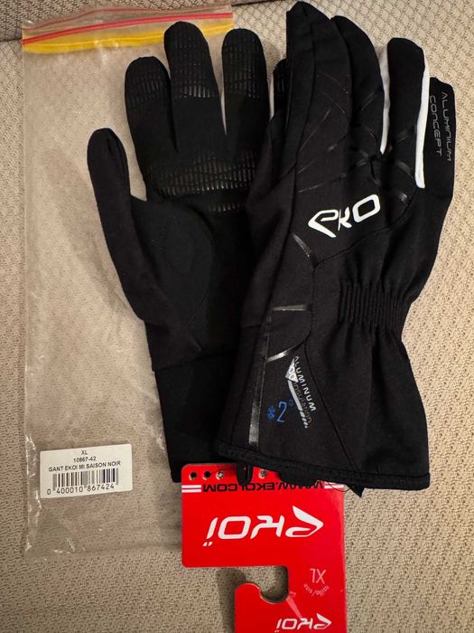 Rękawice zimowe Ekoi aluminium concept 2°C XL rowerowe narciarskie