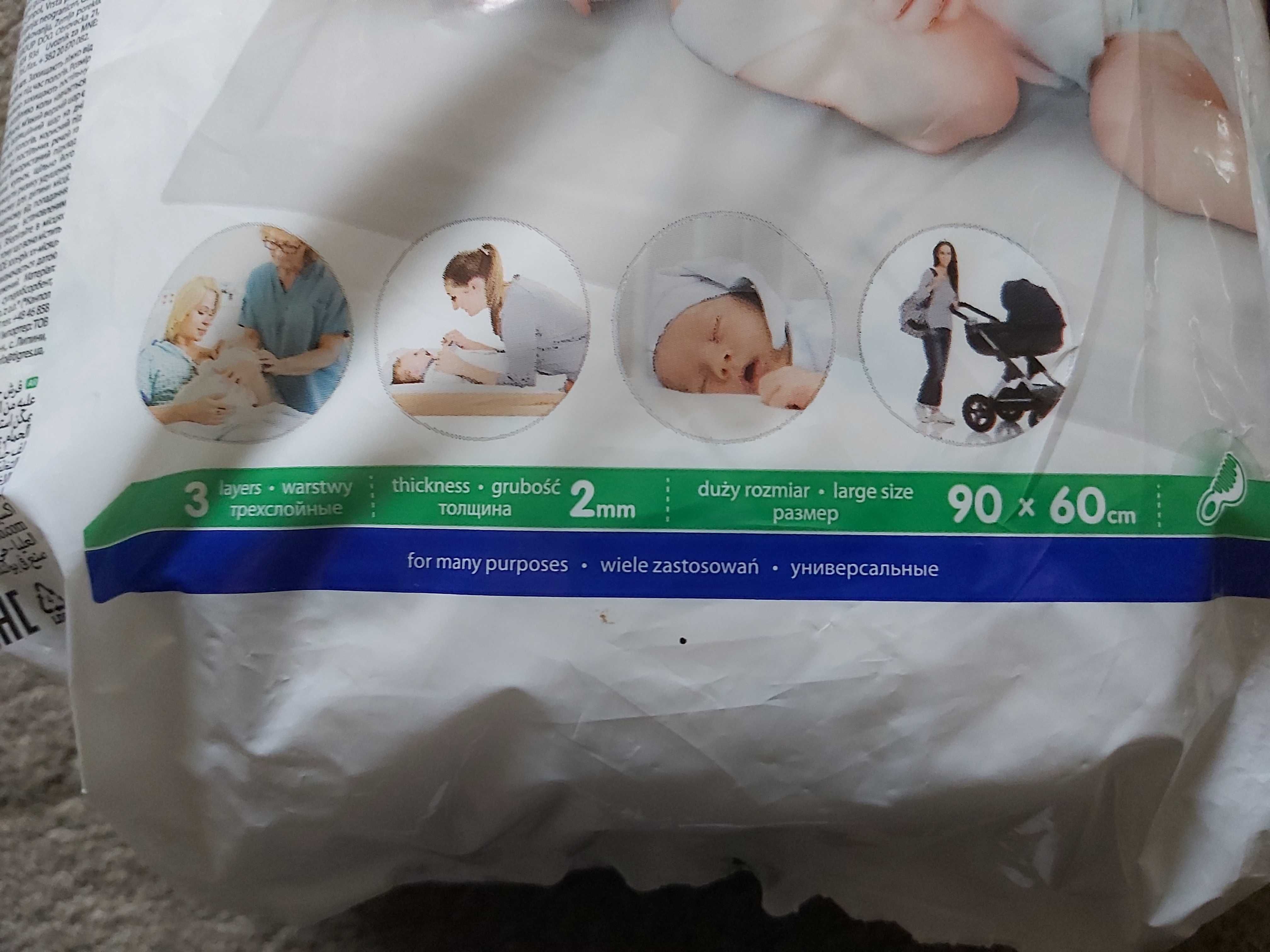 Podkłady higieniczne poporodowe Canpol Babies i Seni Soft Super 28szt