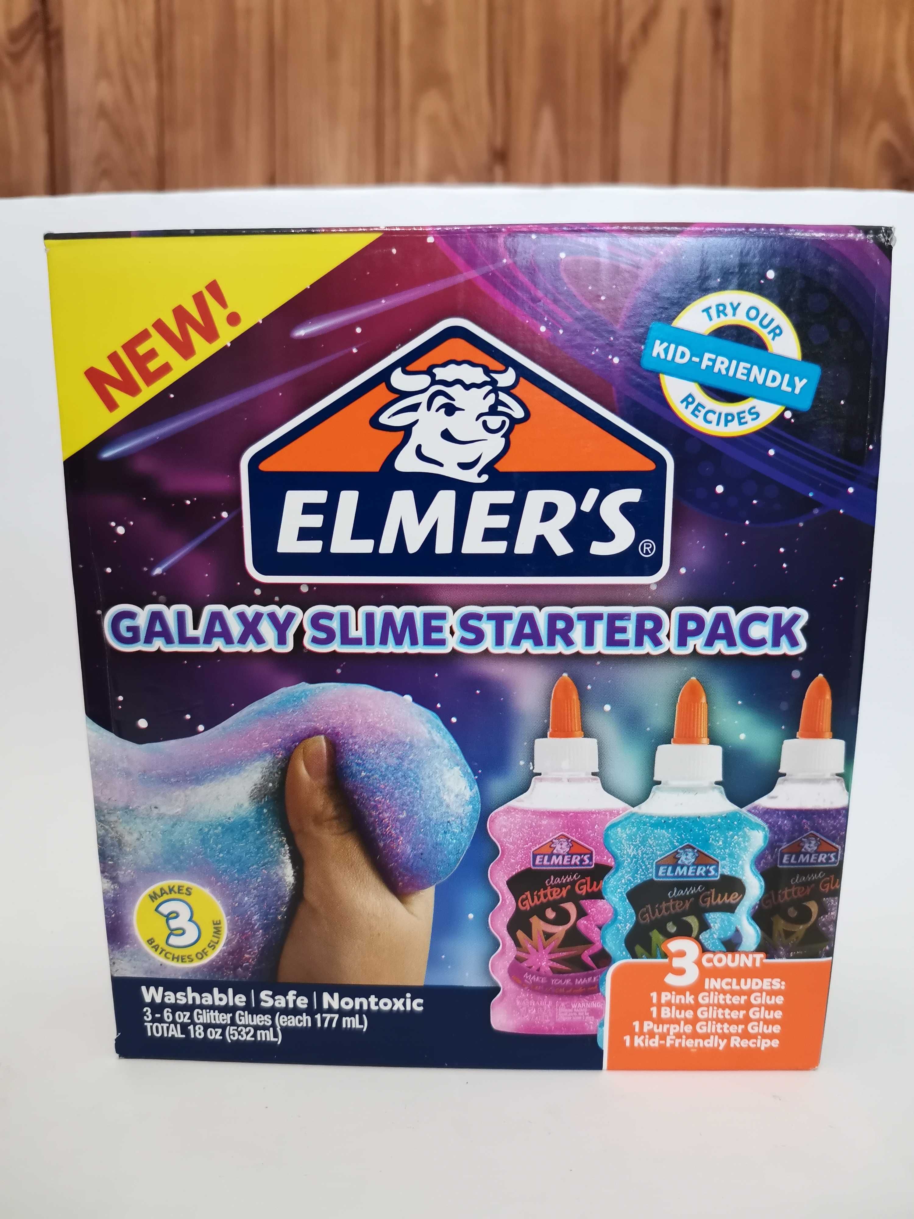 Слайм-набор Elmer's Galaxy Slime Pack (3 предмета) Эксклюзив!