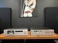Zestaw audio - wzmacniacz Telefunken RR200 / deck Telefunken C80