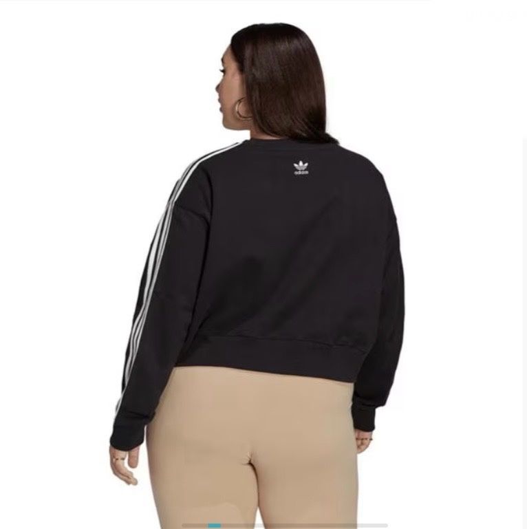Укорочена кофта світшот adidas оригінал