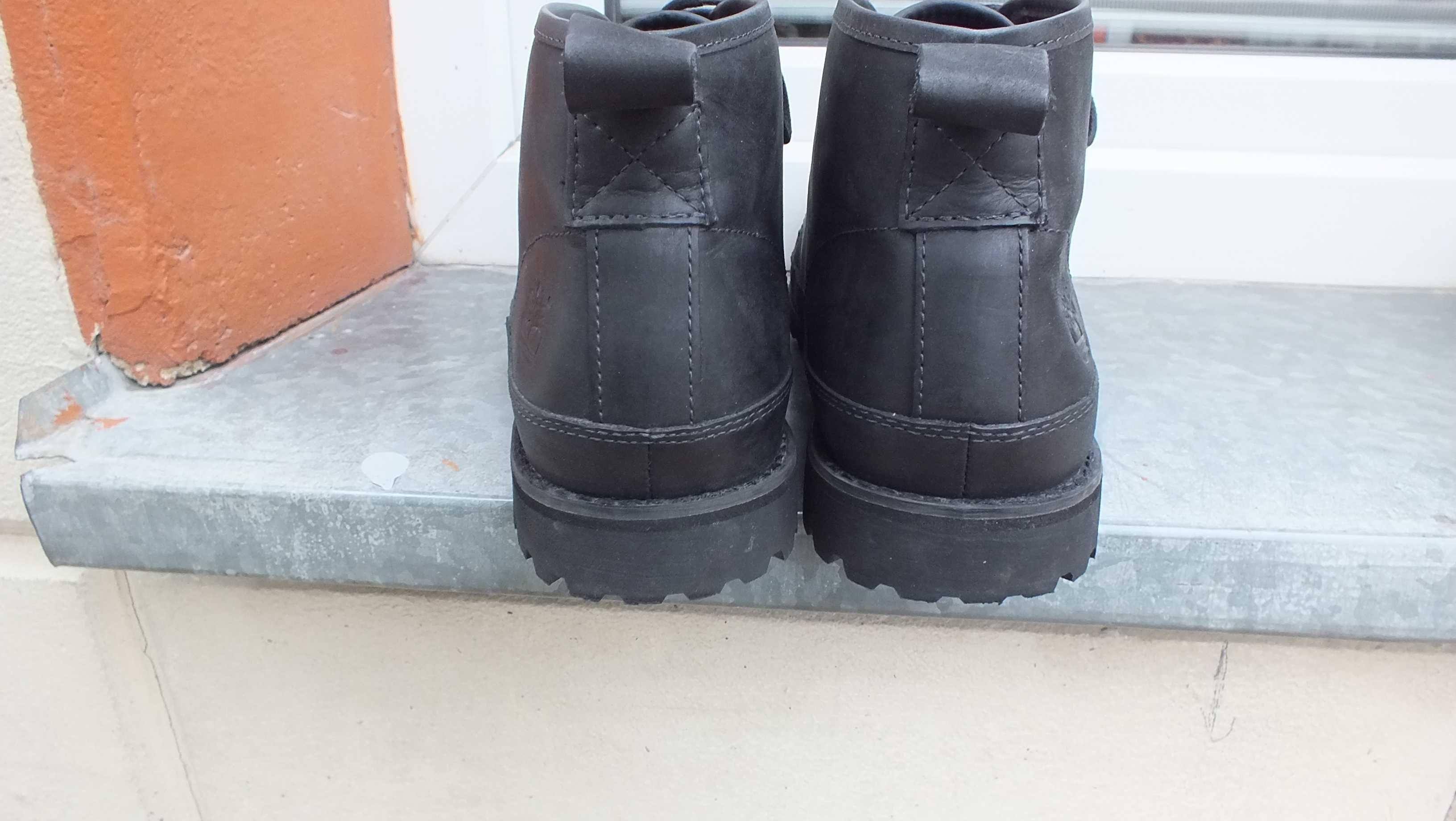 Super buty wysokie skóra marki Timberland w roz 45,5 (11,5)