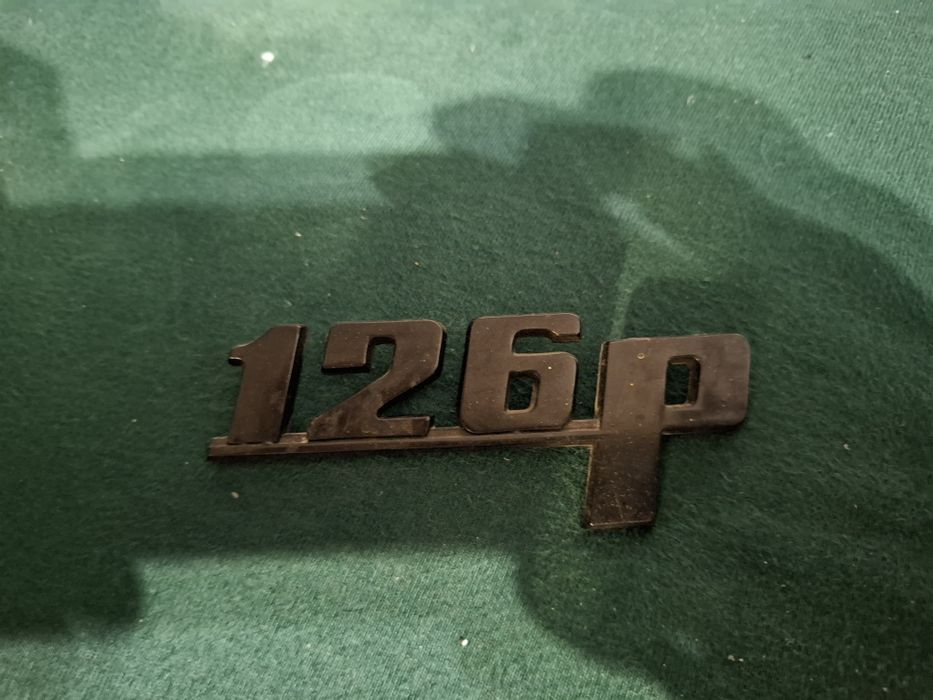 Znaczek emblemat Syrena Fiat Warszawa