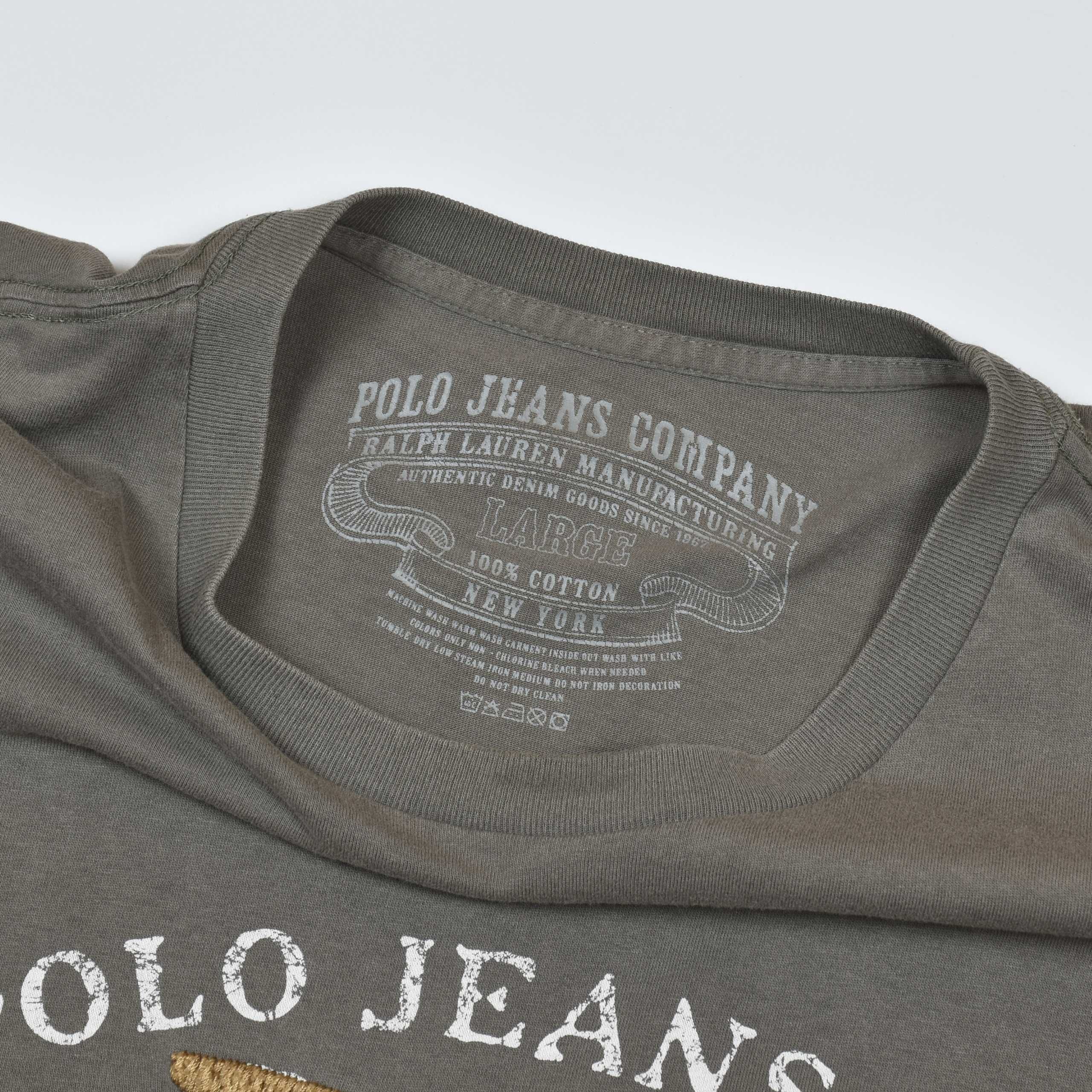 Лонгслів POLO Jeans Co Ralph Lauren розмір L // футболка вінтаж