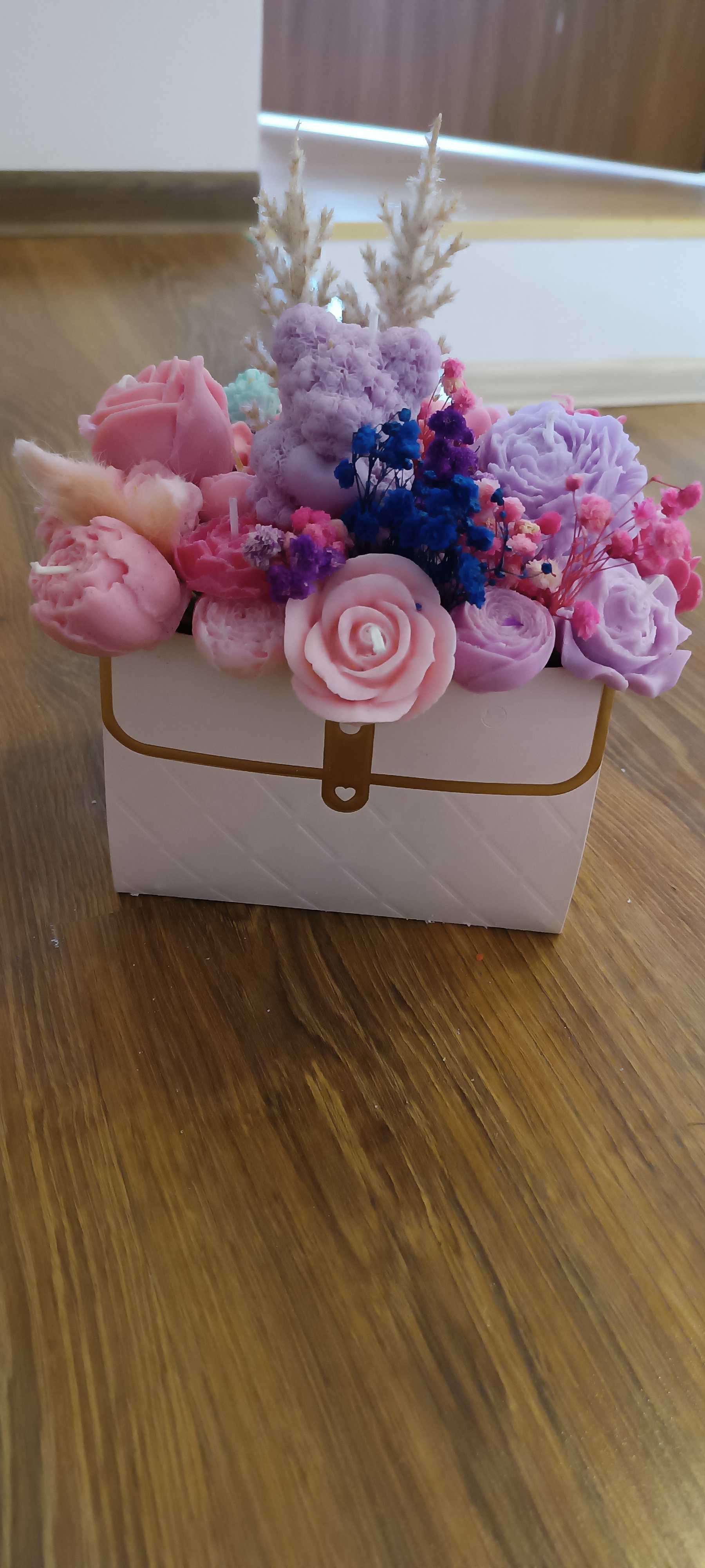 Candle box - upominek, prezent w torebce