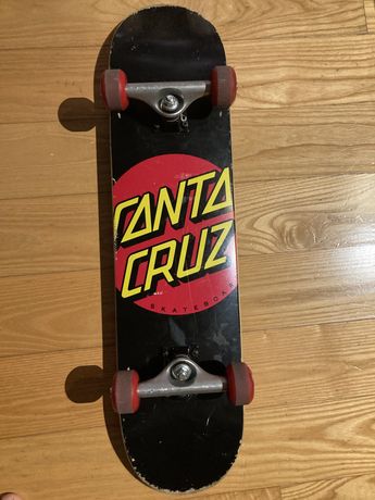 Skate Santa Cruz tamanho criança 7,25