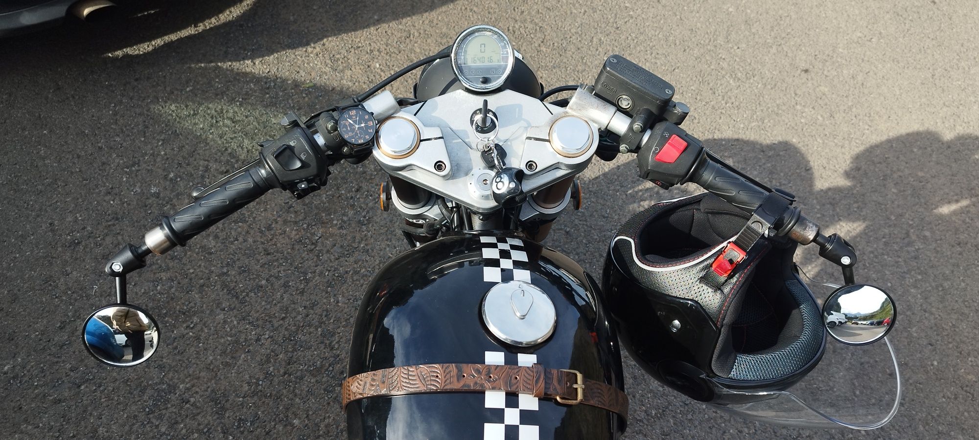 Cafe Racer 125 cc motor Yamaha