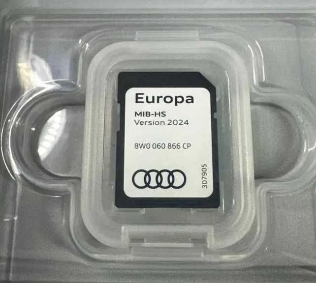 MHS2 Audi CarPlay Android Auto A3 A4 A5 A6 A8 Q3 Q5 Q7 Mapy Europy