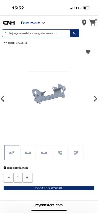 Rama do prasy dużej kostki New Holland 870, 1270 nowa