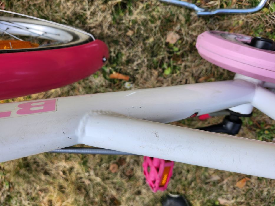 Rower decatlon btwin 16 cali  dla dziewczynki