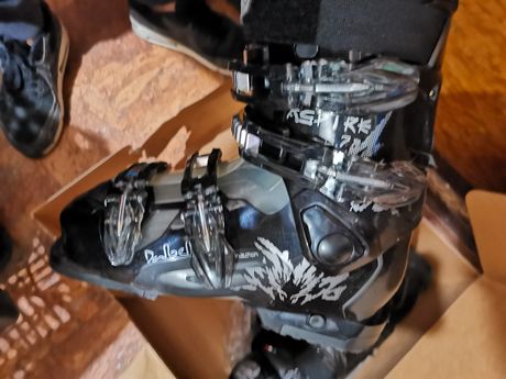 Damskie buty narciarskie  Dalbello Aspire 57 black/cola rozmiar 255