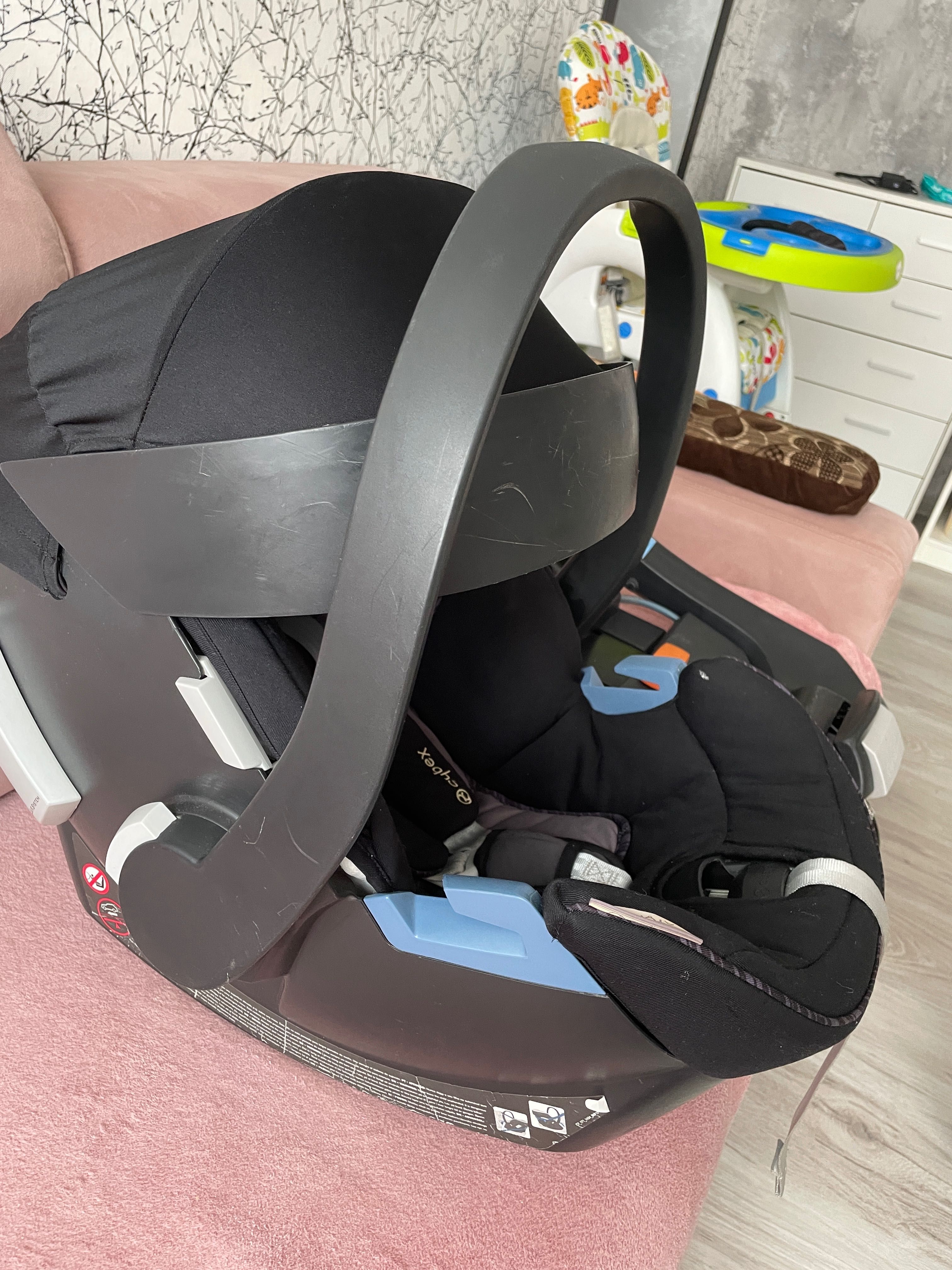Fotelik z bazą na pas lub isofix cybex