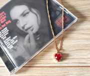 Naszyjnik wisiorek serce kryształki lana del Rey