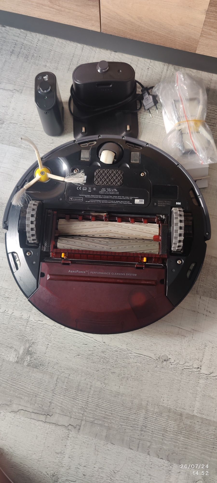 Roomba 866 com acessórios