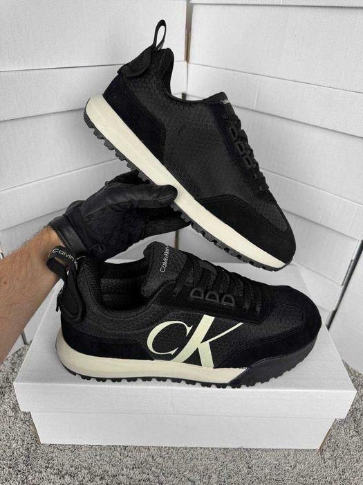 ‼️ОРИГИНАЛ Calvin Klein GTX Black White кросівки нові чоловічі білі